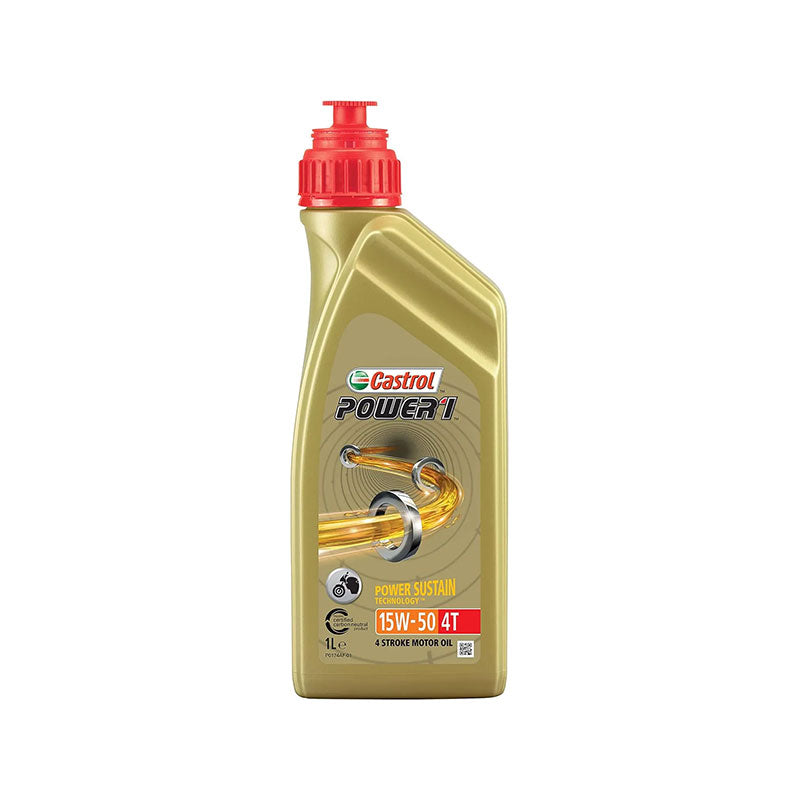 Castrol - Power 1 - Olio Motore per Moto 4 Tempi - 15W-50