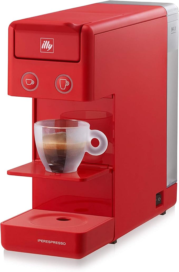 Illy Caffè – IperEspresso Kapsel-Kaffeemaschine – Y3 – Rot