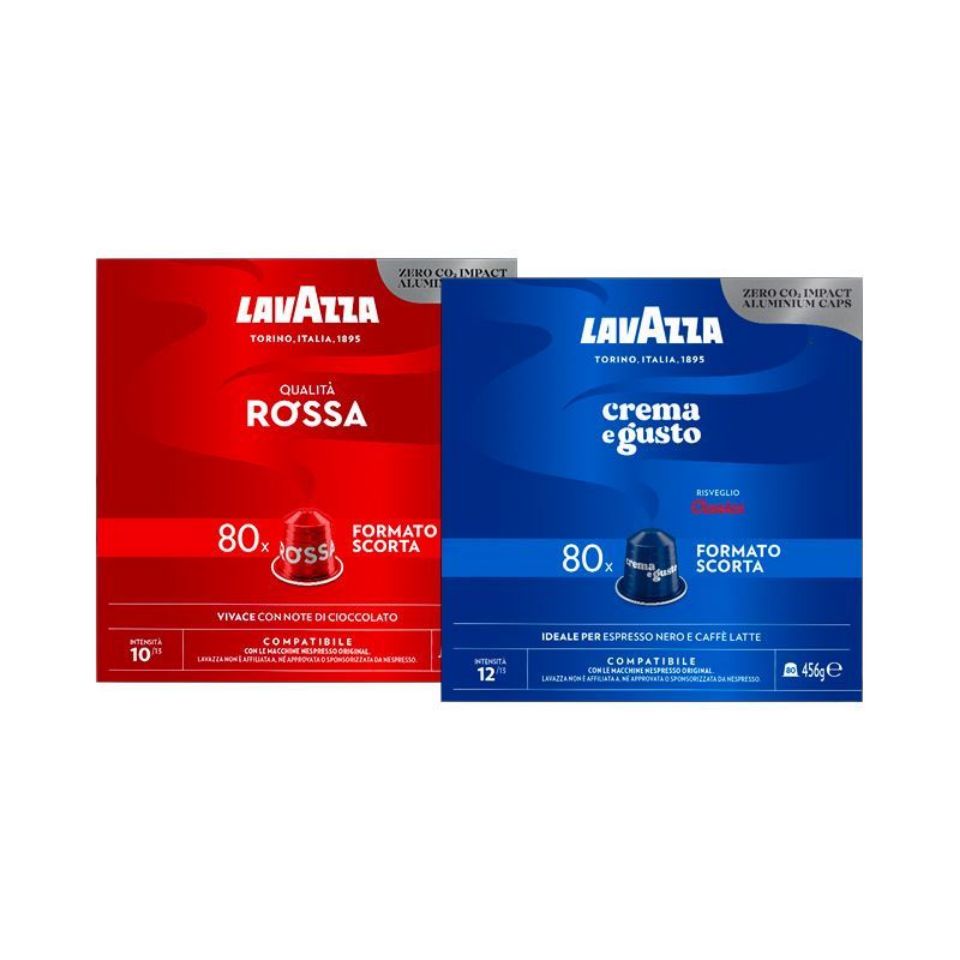 Caffè Lavazza – Nespresso Alluminio – Mix Degustazione – 160 Capsule