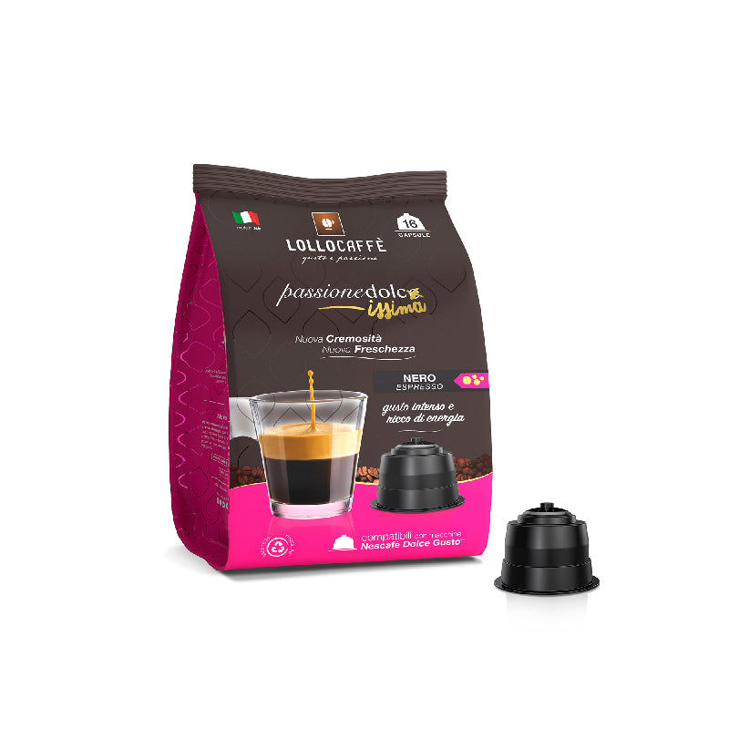 Caffè Lollo - Dolce Gusto - Schwarze Mischung