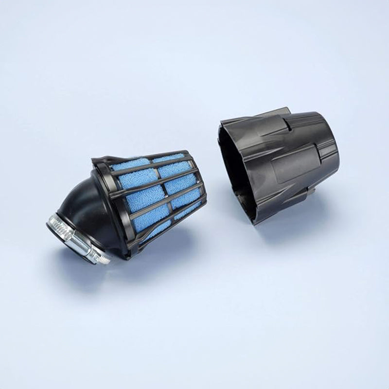 Polini – Filtro dell’aria da 37 mm, in plastica, con tappo – Inclinato a 30°