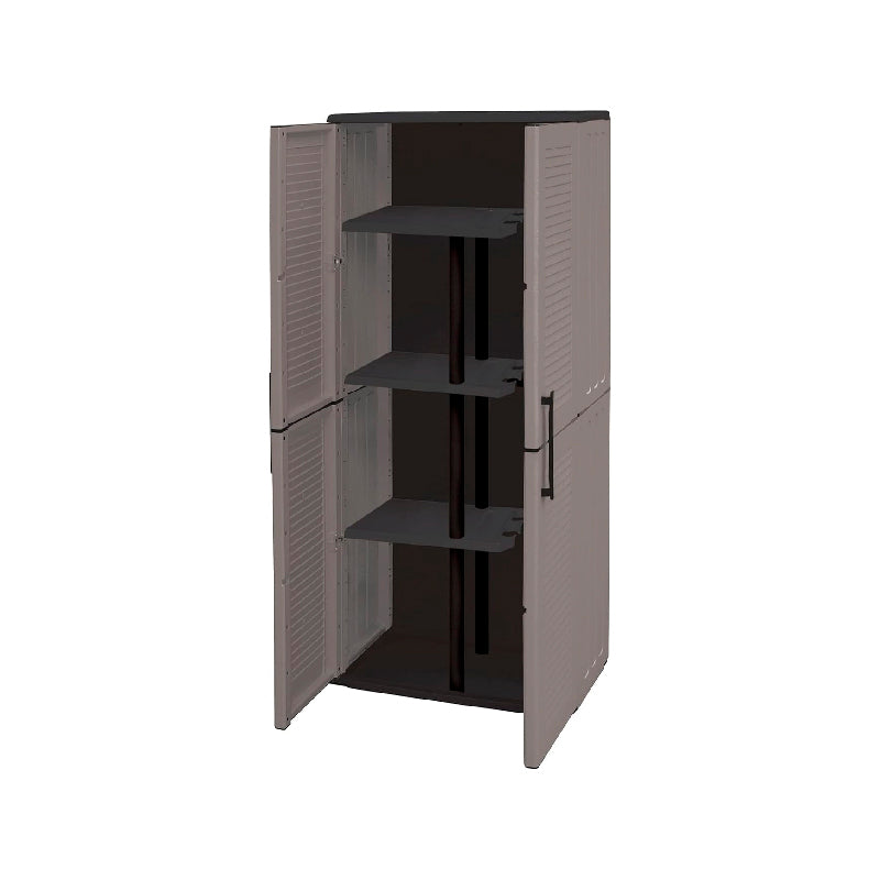 Art Plast – E71/PS – Armadio in plastica Alto con portascope -Grigio