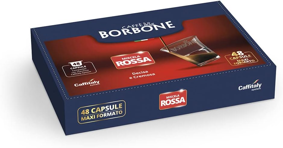 Caffè Borbone – Compatibili per Macchine da caffè Caffitaly® – Miscela Rossa