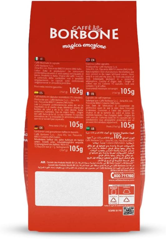 Caffè Borbone –Dolce Gusto – Miscela Rossa