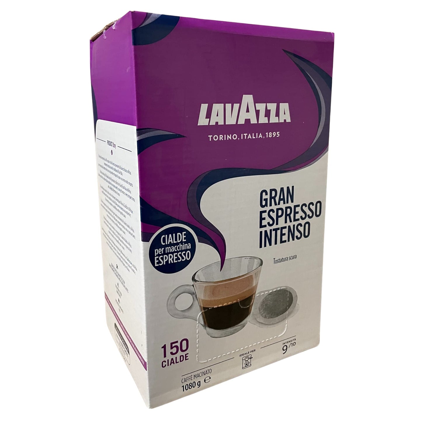 Caffè Lavazza - 150 Cialde Filtro Carta ESE 44 mm - Gran Espresso Intenso
