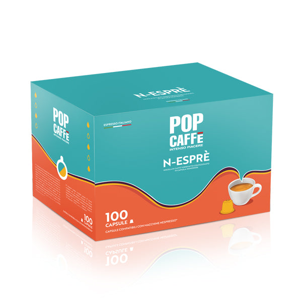 Pop Caffè – Nespresso-kompatible Kapseln – Intensive Mischung