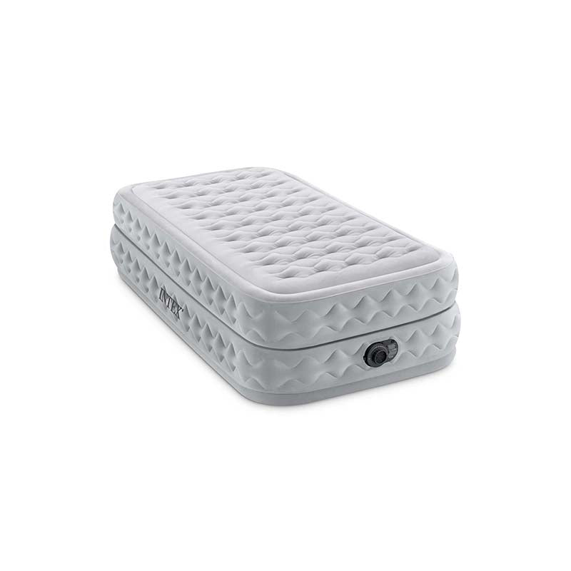 Intex – Aufblasbare Matratze – Luftbett Dura-Beam Supreme Air-Flow – 99 cm x 191 cm x 51 cm