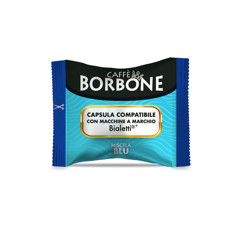 Caffè Borbone – Compatibili con Macchine Bialetti® – Miscela Blu