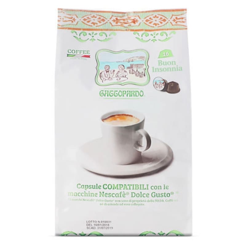 GATTOPARDO DOLCE GUSTO 16 INSONNIA
