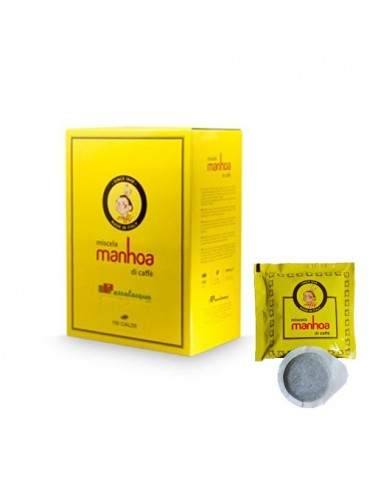 Caffè Passalacqua - 150 Cialde Filtro Carta ESE 44 mm - Miscela Manhoa