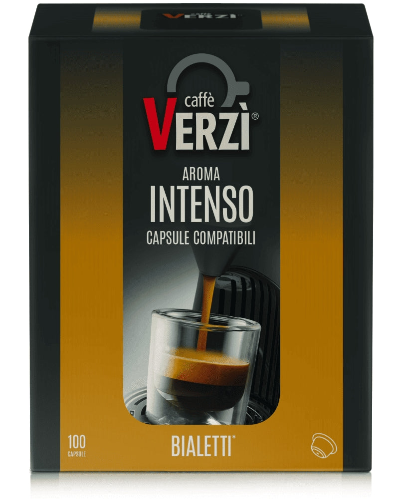 Caffè Verzi – Capsule Compatibili Bialetti – Miscela Intenso