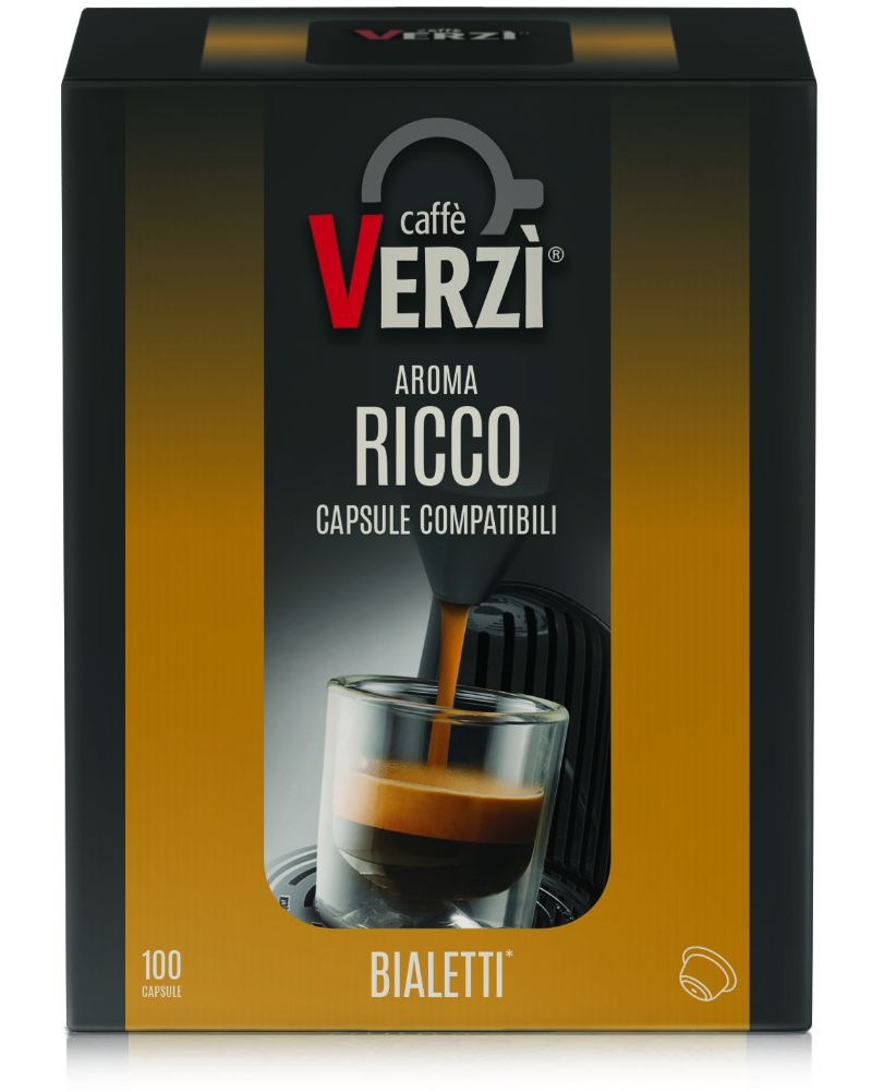 Caffè Verzi – Capsule Compatibili Bialetti – Miscela Ricco