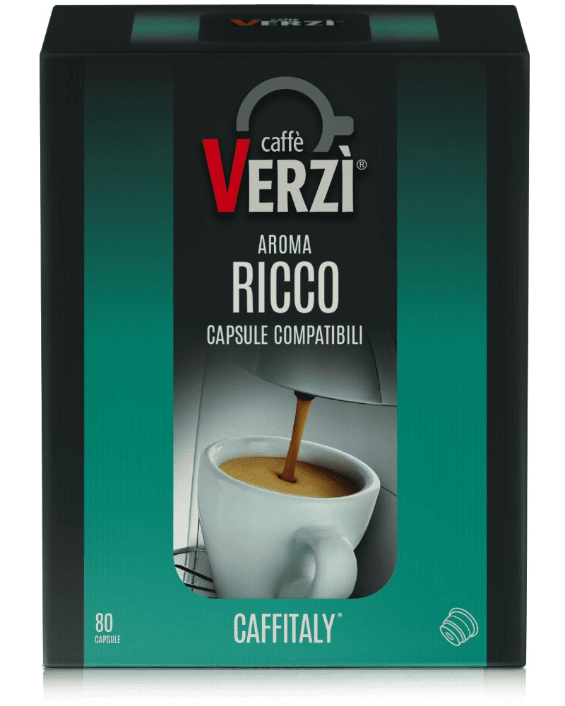 Caffè Verzì – Capsule Compatibili Caffitaly – Miscela Ricco