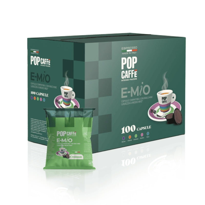 Pop Caffè – Capsule Compatibili A Modo Mio – Miscela Cremoso