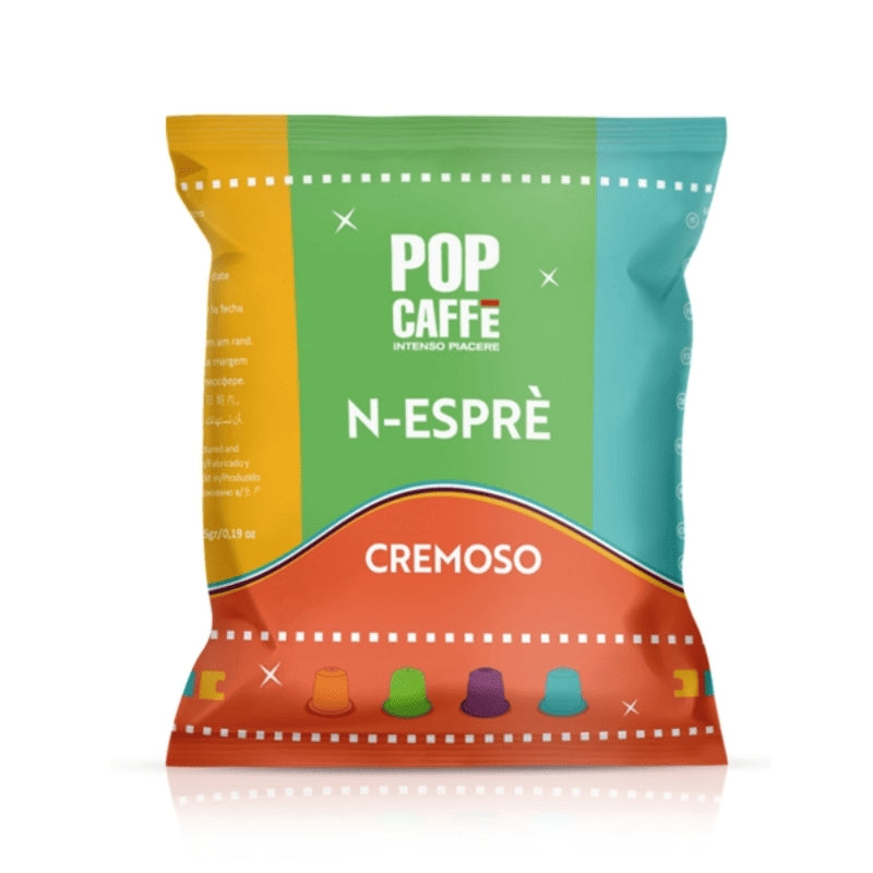 Pop Caffè – Capsule Compatibili Nespresso – Miscela Cremoso
