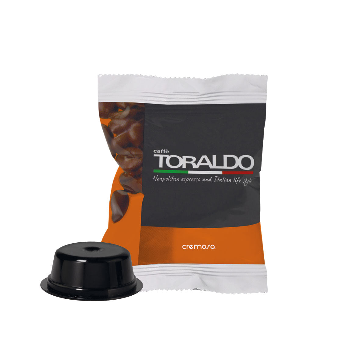 Toraldo Kaffee – 100 A Modo Mio kompatible Kapseln – Cremige Mischung