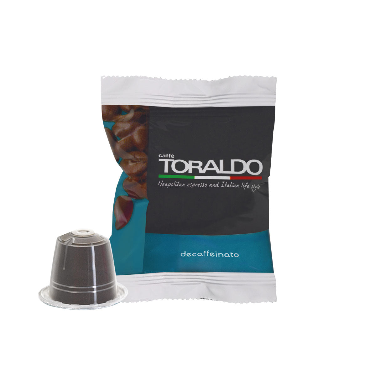 Toraldo Kaffee – Entkoffeinierte Mischung – 100 Nespresso-kompatible Kapseln