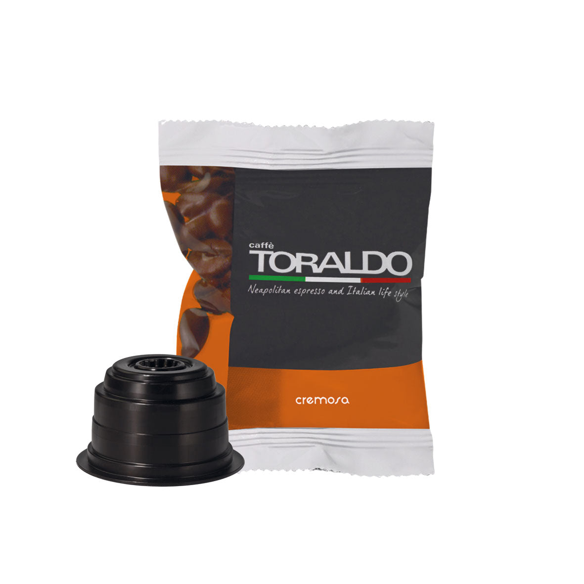Caffè Toraldo – Caffitaly – Cremige Mischung – 100 Caffitaly-kompatible Kapseln