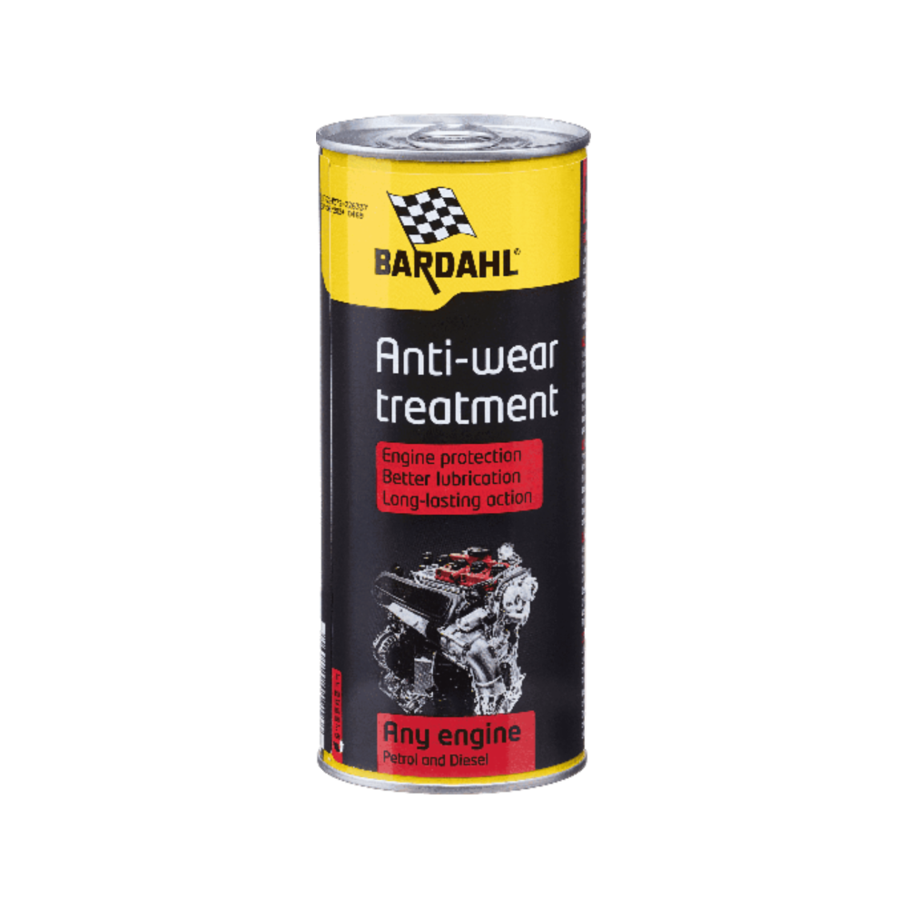 Bardahl Anti Wear Treatment 400 ml – Additivo Antiusura Olio Motore per Auto, Protezione Avanzata e Durata Estesa