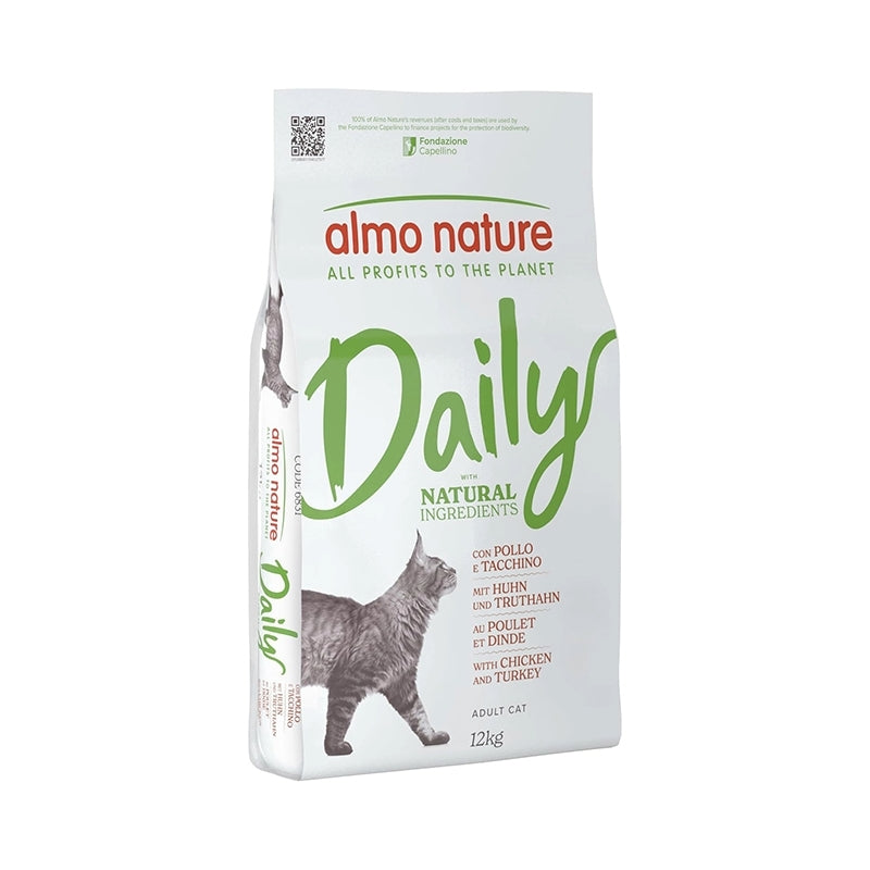 Almo Nature – Daily Maintenance – Sacco da 12 Kg – Con Pollo e Tacchino