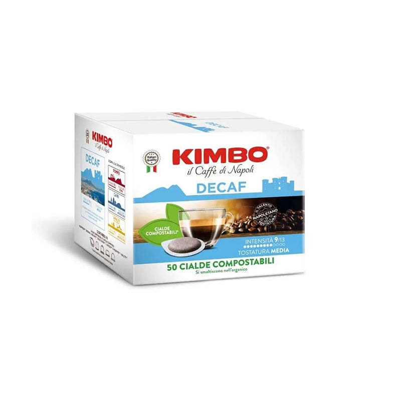 Caffè Kimbo - Cialde Filtro Carta ESE 44 mm - Miscela Decaffeinata