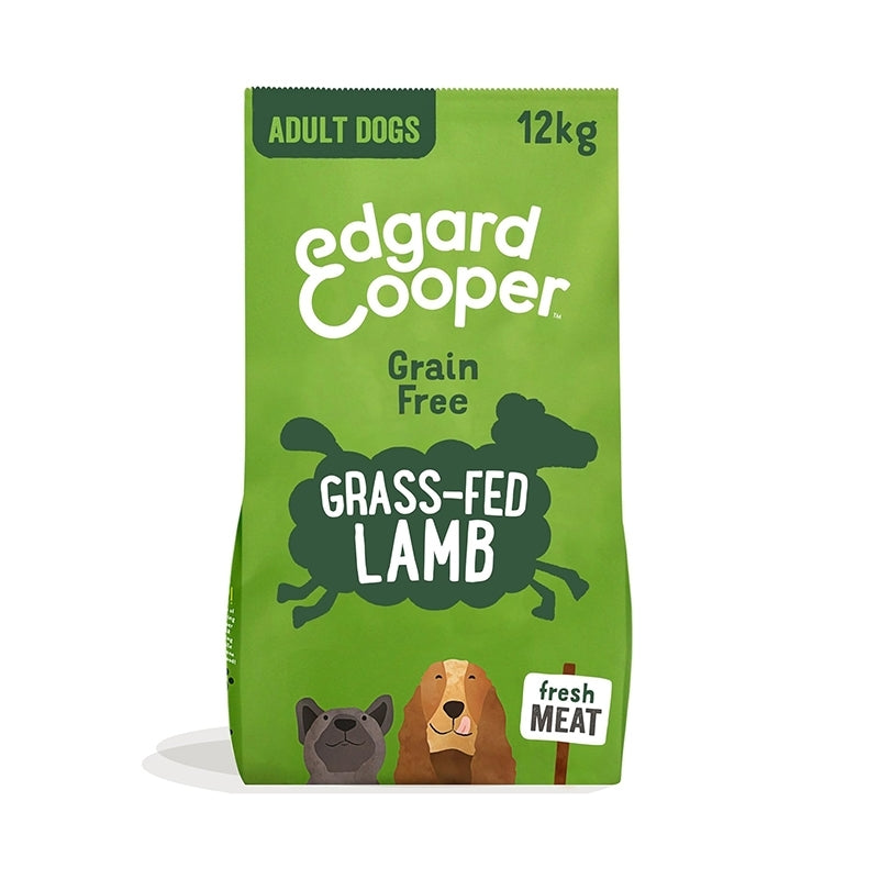 Edgard & Cooper – Crochette Cani – Adulti – Agnello Fresco – 12 Kg