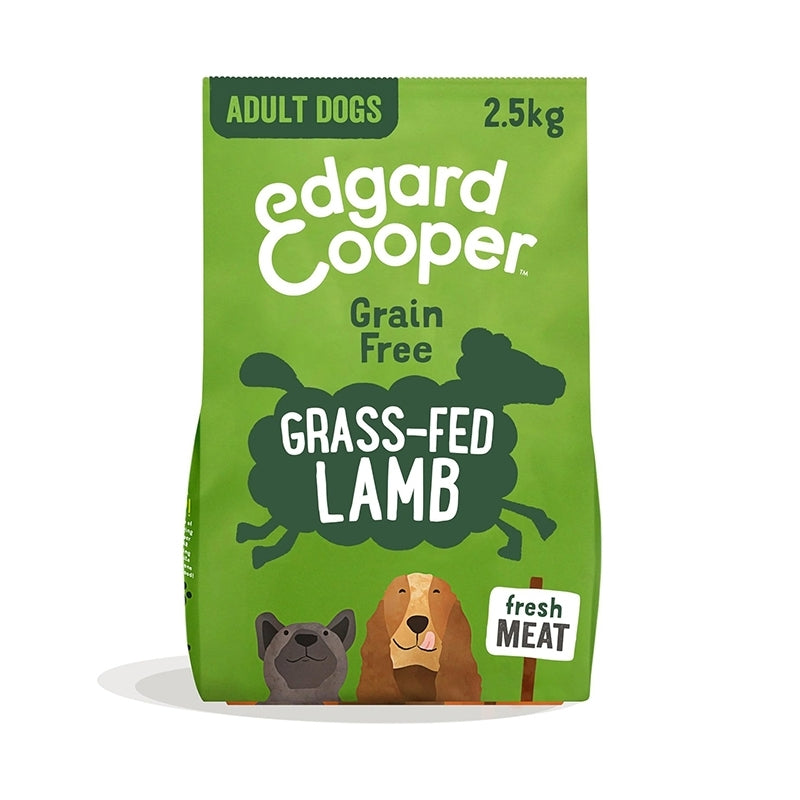 Edgard & Cooper – Crochette Cani – Adulti – Agnello Fresco – 2.5kg