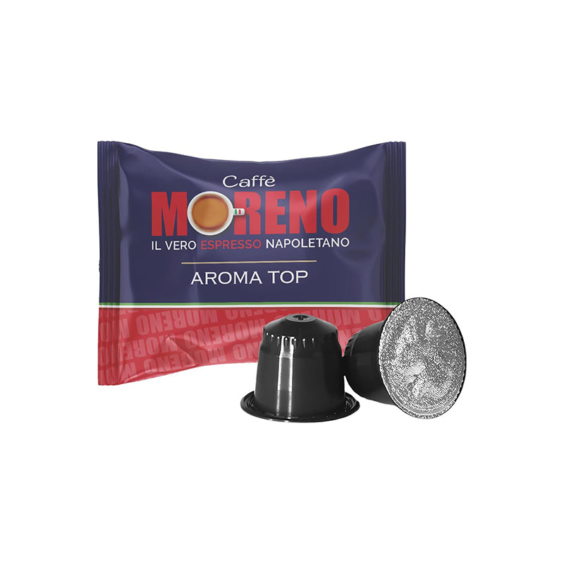 Caffè Moreno – 100 Nespresso-kompatible Kapseln – Top-Aroma