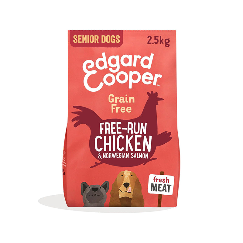 Edgard & Cooper – Crochette Cani – Senior – Salmone/Pollo – 2.5kg