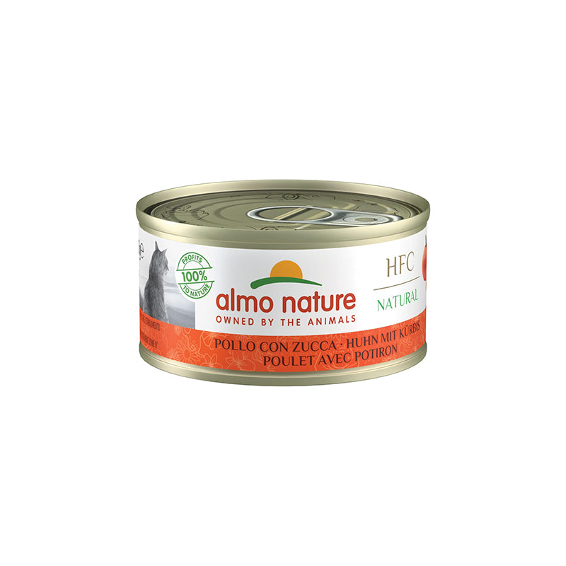 Almo Nature – HFC Natural – Alimento umido per gattini da 2 a 12 mesi (24 lattine da 70g) – Gusto Kitten Con Pollo
