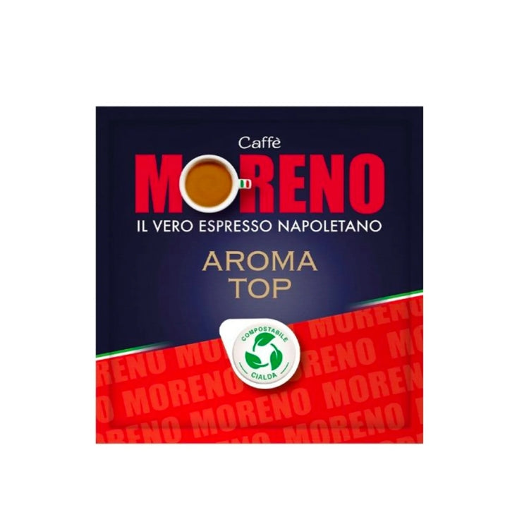 Caffè Moreno Aroma Top – Cialde in Carta, Gusto Intenso e Aromatico