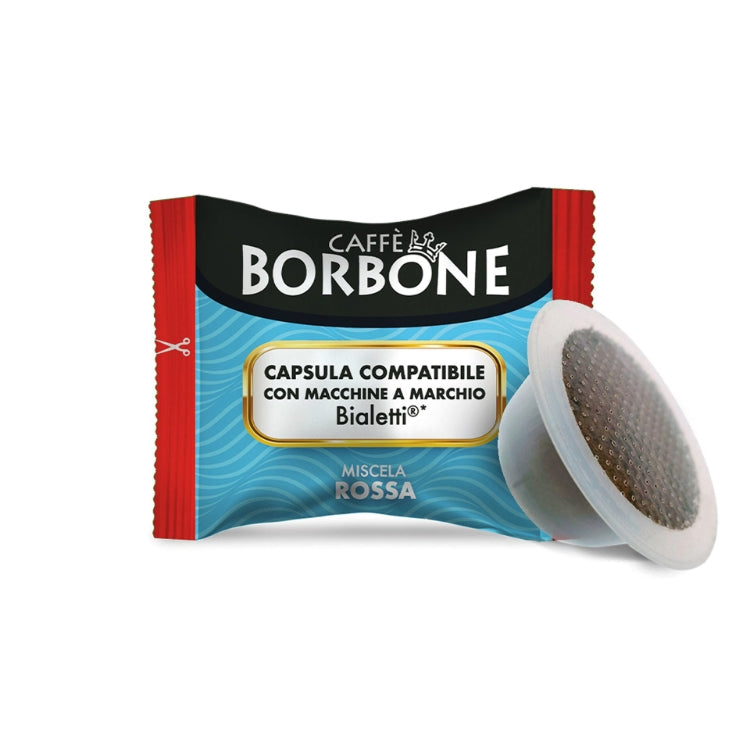 Caffè Borbone - Compatibili con Macchine Bialetti® - Miscela Rossa