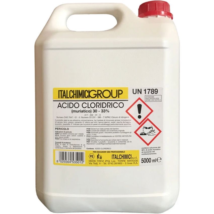 Italchimici – Salzsäure – 5 Liter