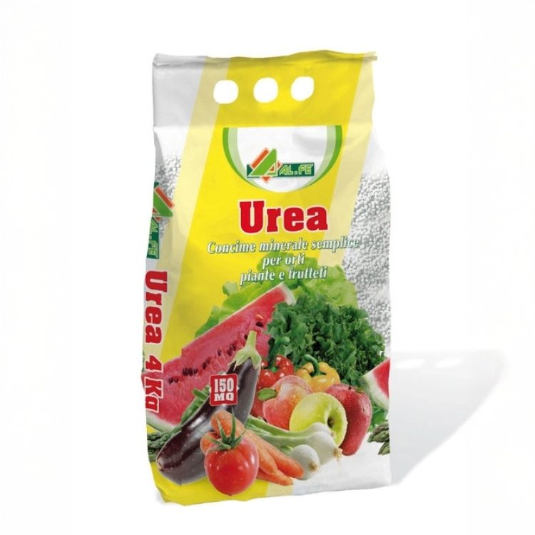 Alfe – Natura UREA concime Minerale – Semplice per orti Piante e frutteti – 4 Kg