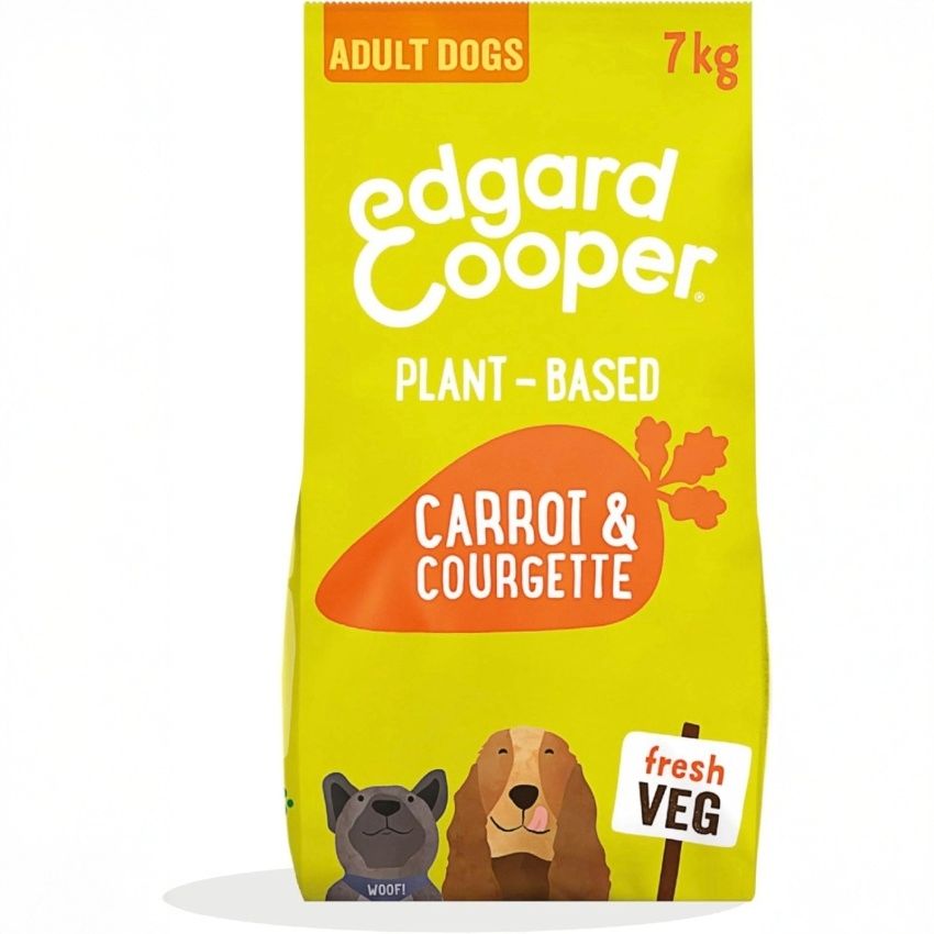 Edgard & Cooper – Crochette Cani – Adulti – Carote e Zucchine – 7 Kg