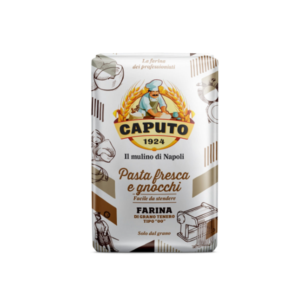 Farina Caputo Pasta Fresca e Gnocchi Kg. 5 - 1 Confezione da 5 Kg