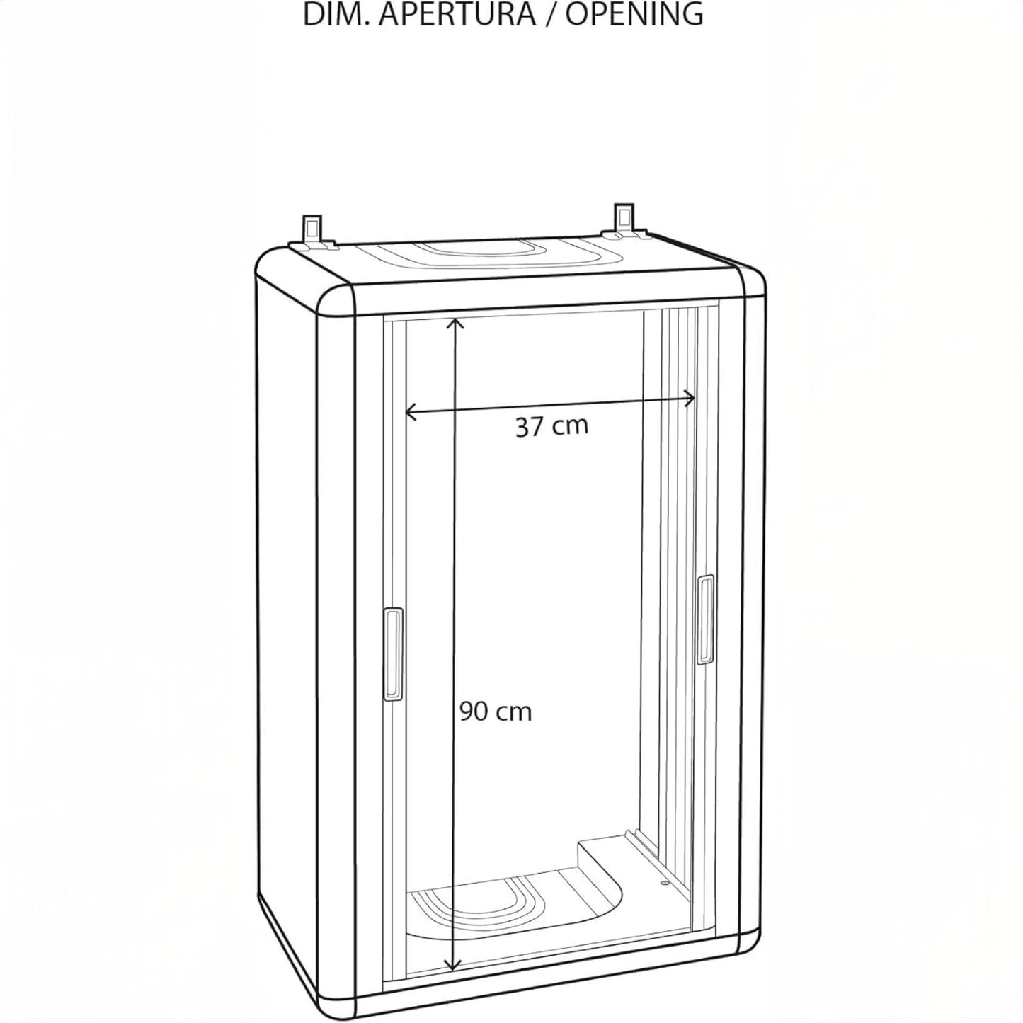 Garofalo – Kesselschutzschrank – Farbe Grau