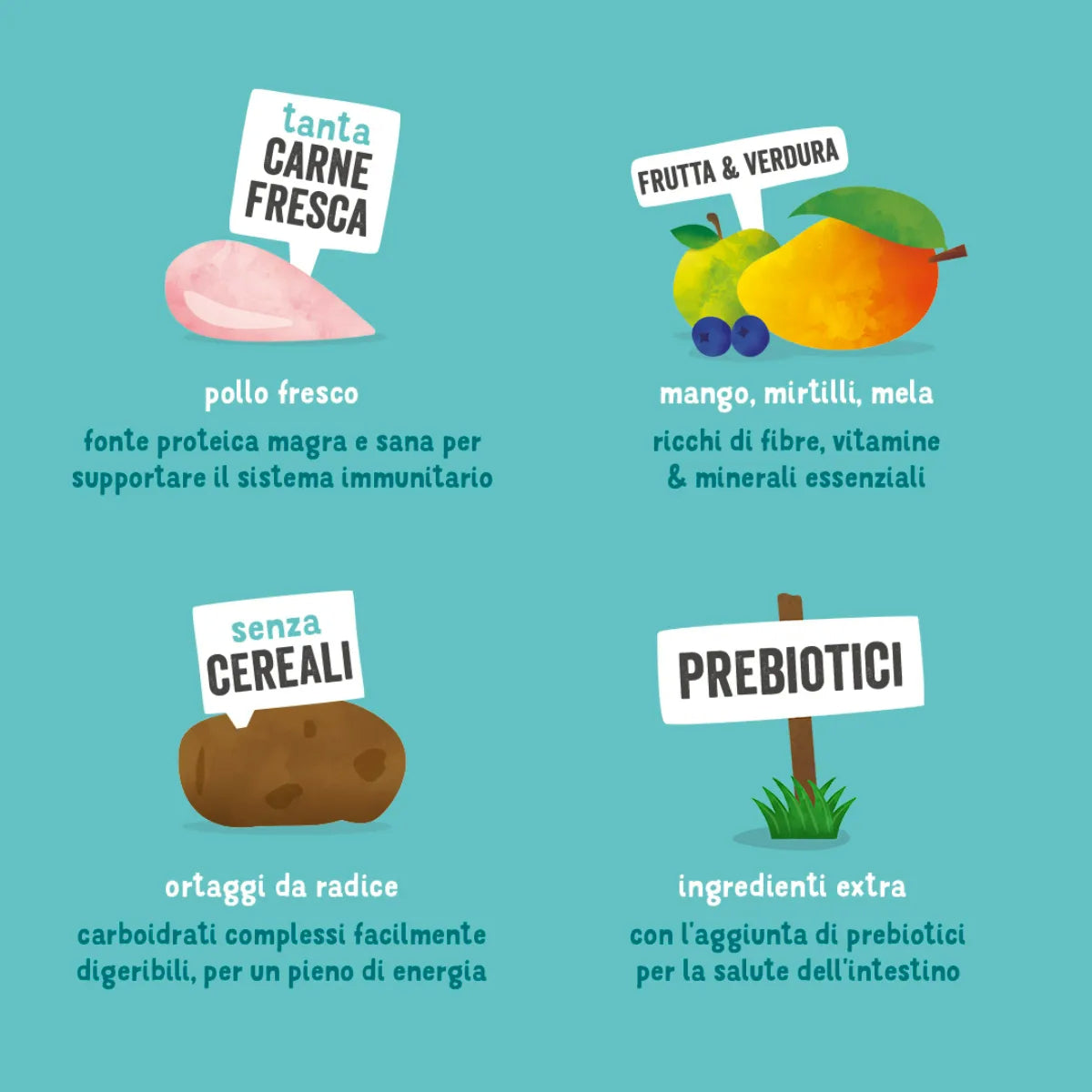 dgard & Cooper - Trockenfutter für Hunde - Erwachsene - Frisches Huhn - 12 kg