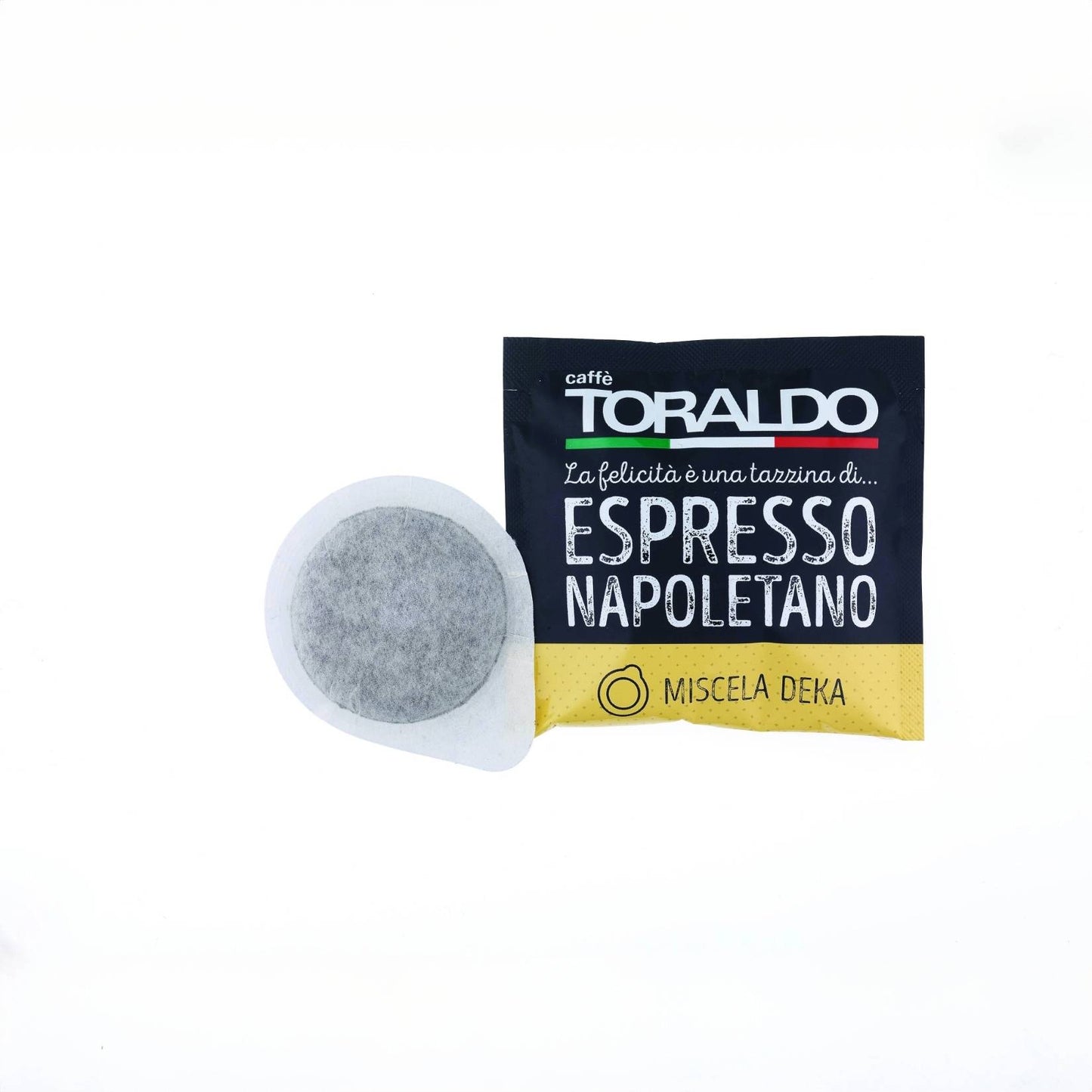 Caffè Toraldo - Decaffeinata - 150 Cialde Filtro Carta ESE 44 mm