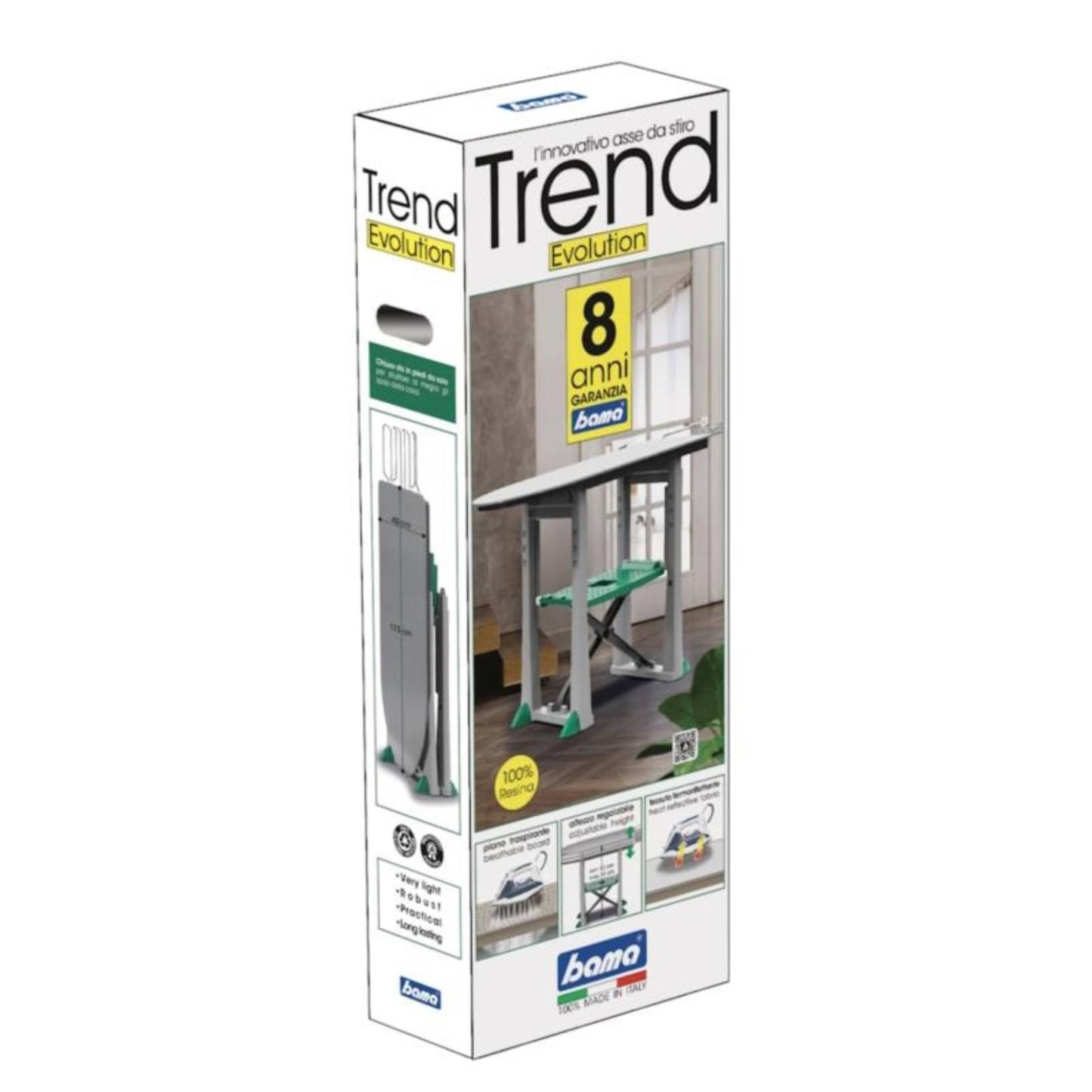 Bama – Bügelbrett – Maße: 137x40x92 cm