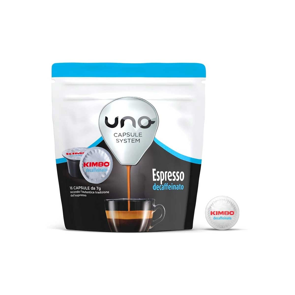 Caffè Kimbo – Uno System – Miscela Decaffeinato
