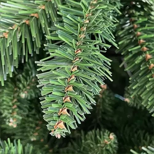 Albero di Natale 240 cm EverGlow con 1634 Rami Realistici in PE+PVC – Ø Ampio, Montaggio ad Ombrello, Facile, Folto ed Elegante