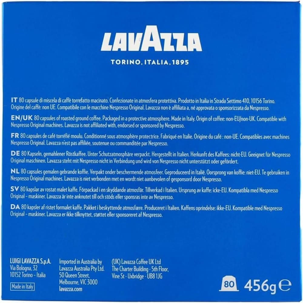 Lavazza - Nespresso Alluminio - Crema e Gusto - Risveglio Ricco