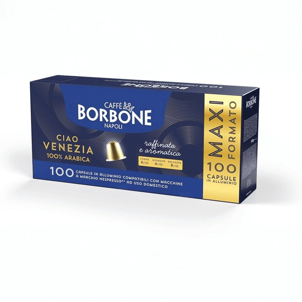 Caffè Borbone - Compatibile con Nespresso - Capsule In Alluminio - Miscela Ciao Venezia