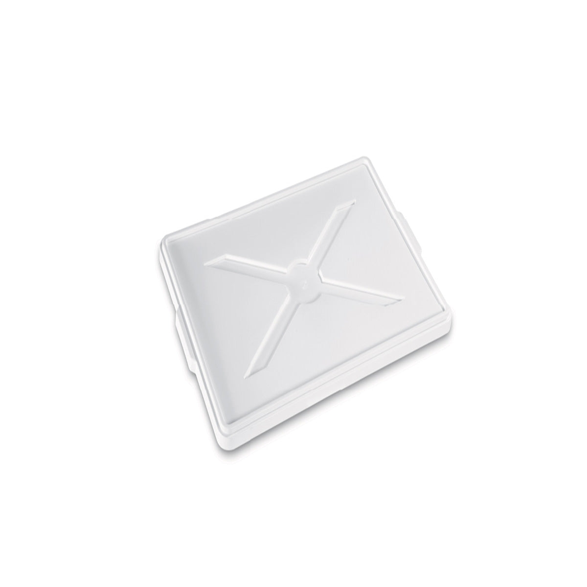 Giganplast GIG 9195M Coperchio per Cassetta Portaimpasto, 60 x 40 x 3 cm, Bianco
