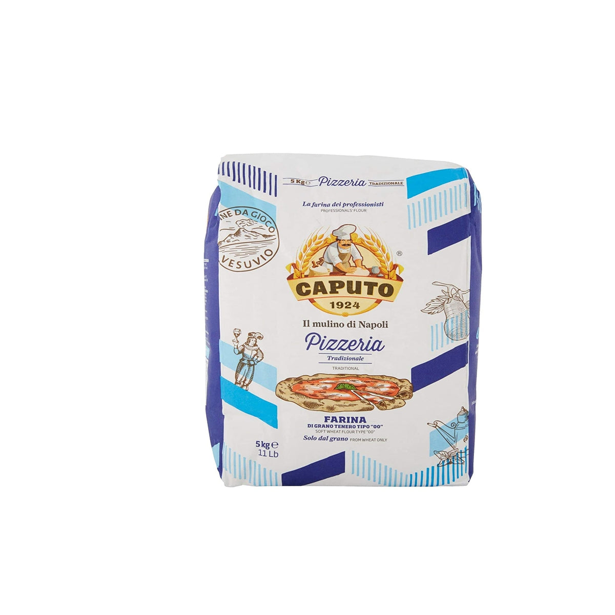 Farina Caputo Pizzeria Kg. 5 – 1 Confezione da 5 Kg