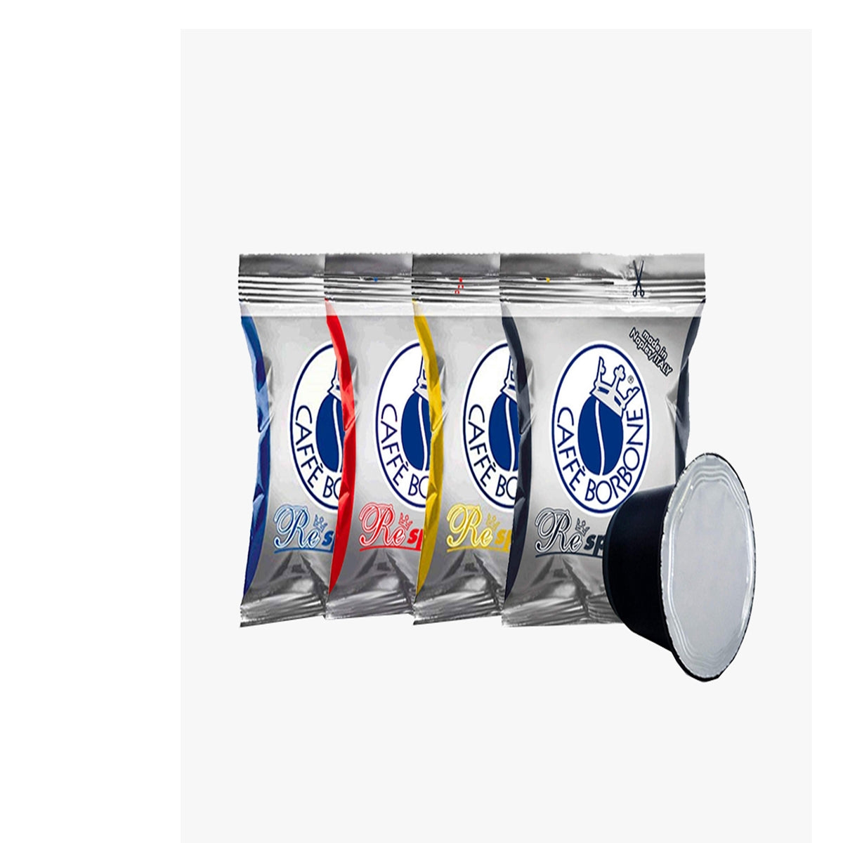 Caffè Borbone - Linea Respresso - Mix Degustazione 4 Miscele - 200 Capsule