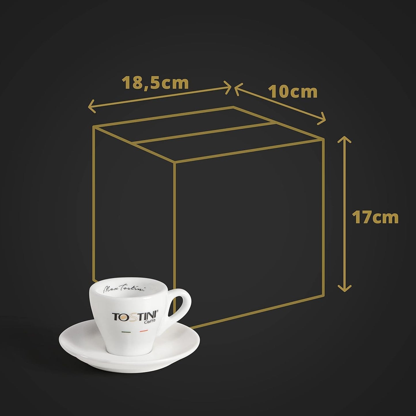 Caffè Tostini - Cialda Carta - Miscela Red - 150 Cialde