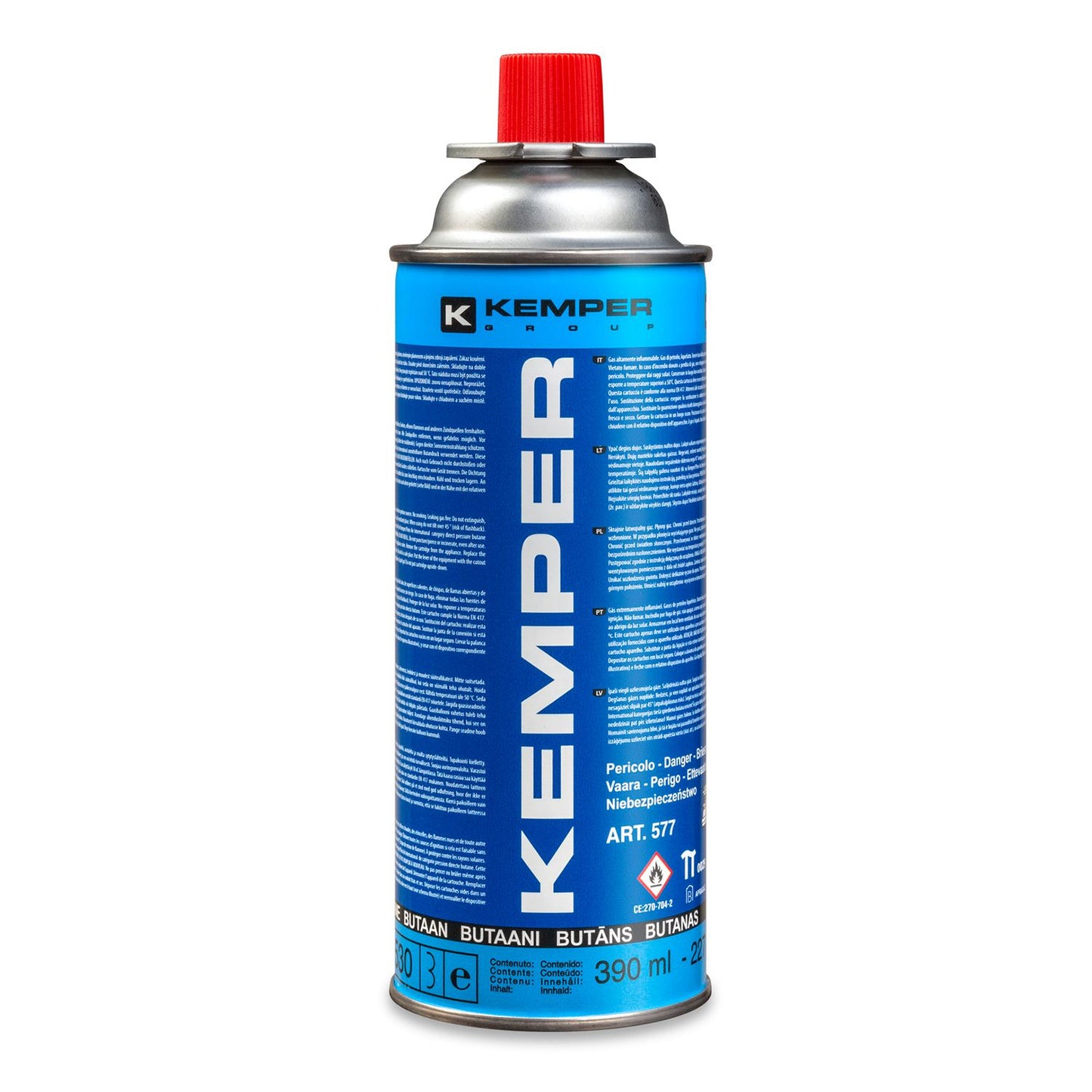 Kemper – Butangaskartusche 227gr – 8 Kanister