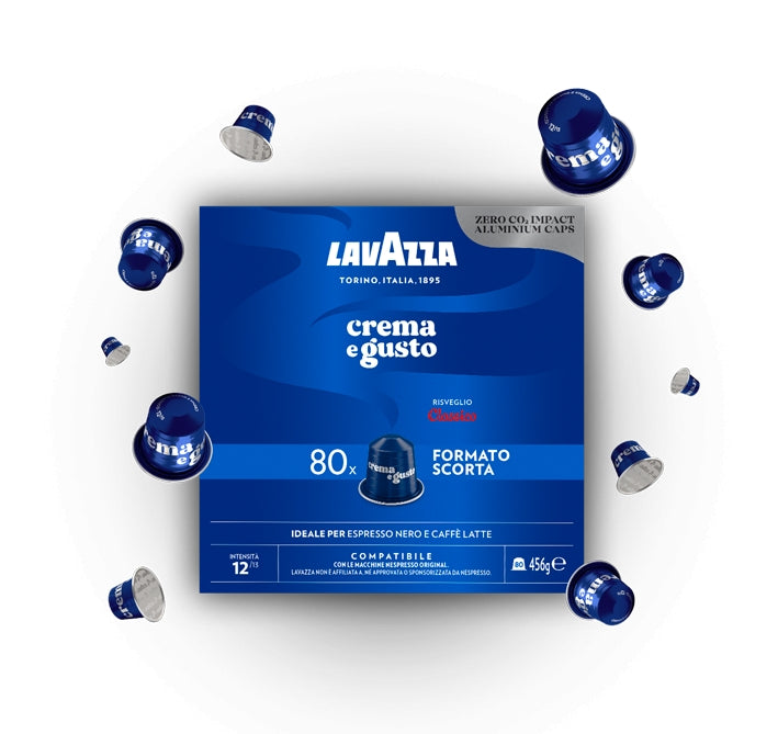 Lavazza - Nespresso Aluminium - Crema e Gusto Blend - Classic Awakening